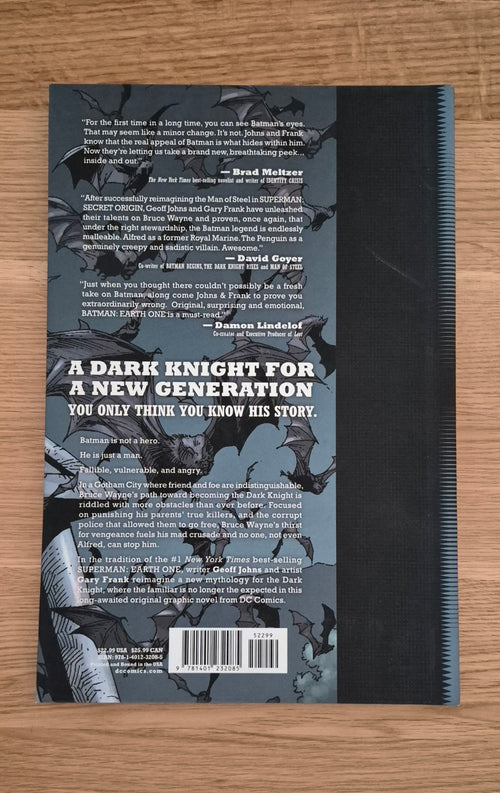 Batman Earth One DC Comics