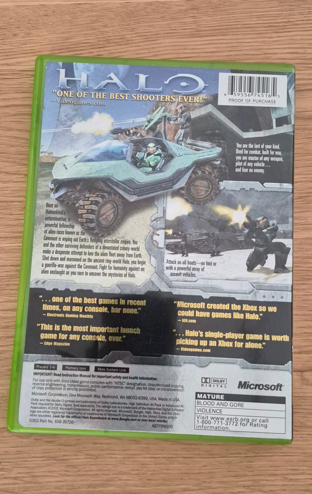 Halo Combat Evolved XBOX