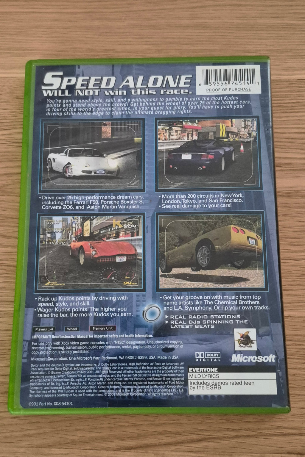 Project Gotham Racing XBOX