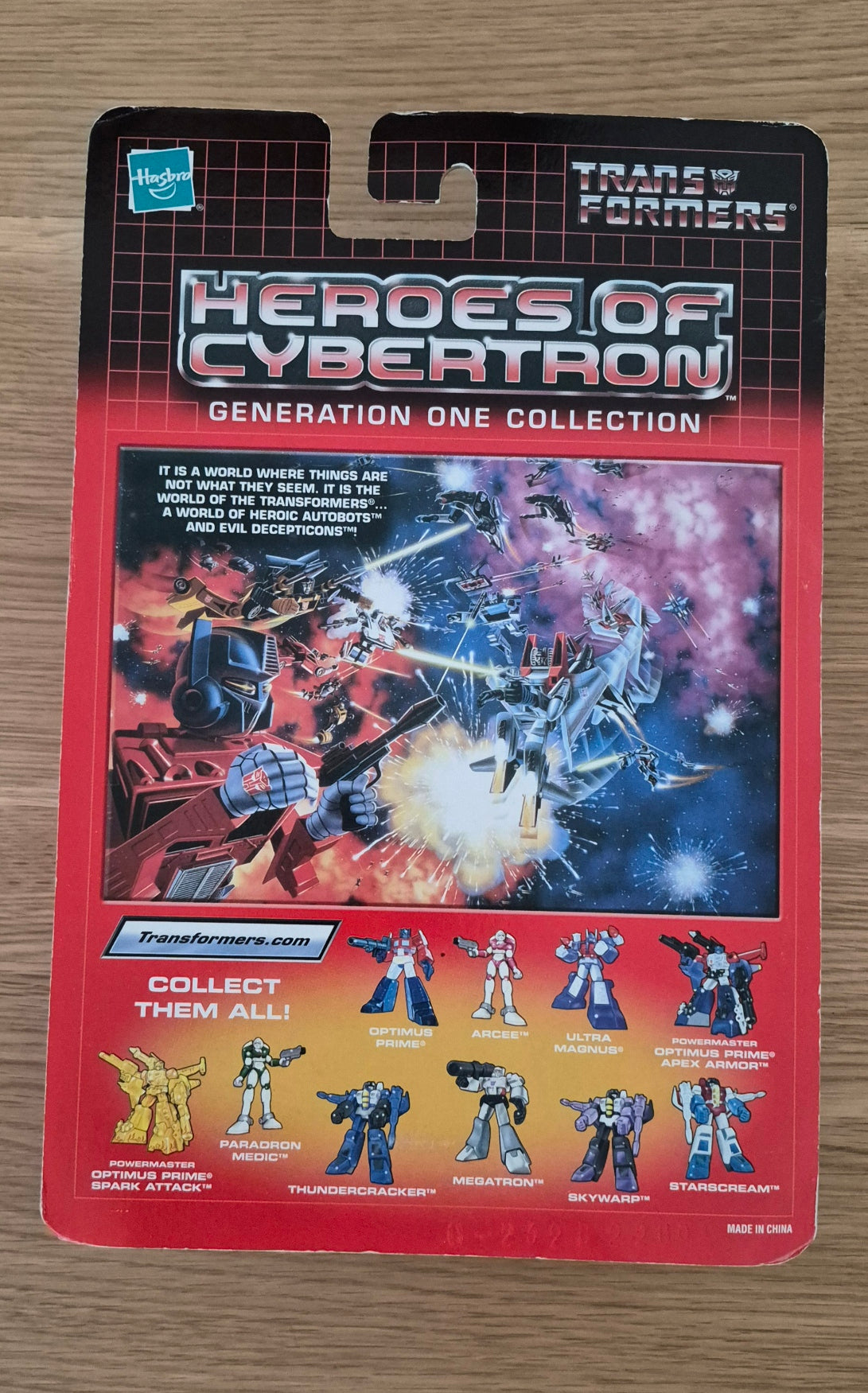 Optimus Prime Transformers Heroes of Cybertron Generation One Collection
