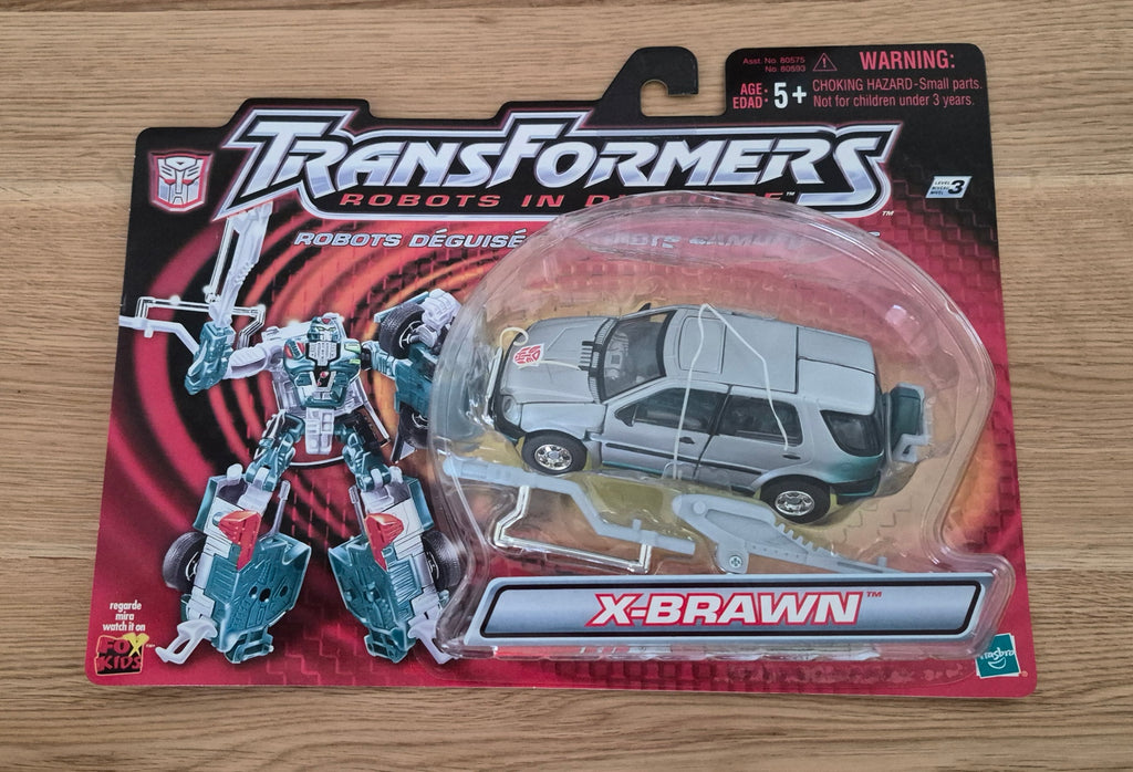 X-Brawn Transformers Robots in Disguise
