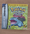 Pokemon Leaf Green Player's Choice Gameboy Advance