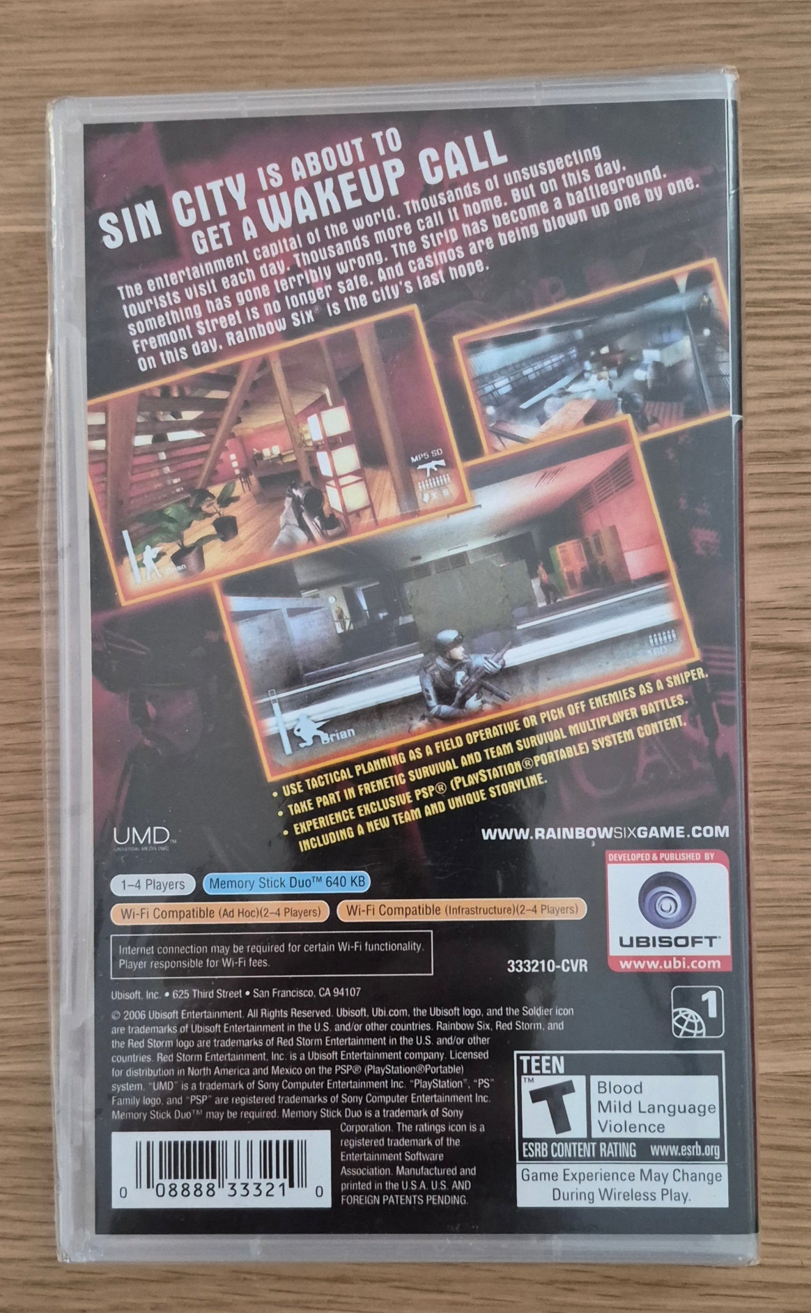 Tom Clancy's Rainbow Six Vegas - PSP